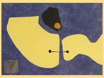 Composition with Yellow - sold