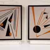 Composition in Angles - Diptych *sold*